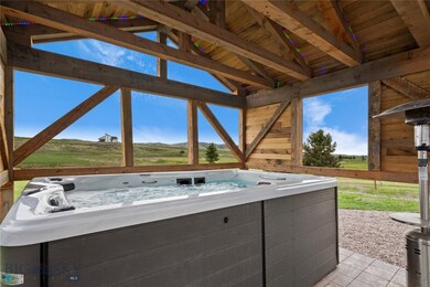 Sauna friendly covered patio