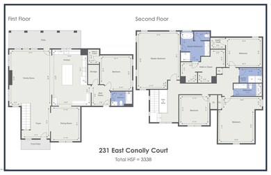 231 East Conolly Court Floor Plan