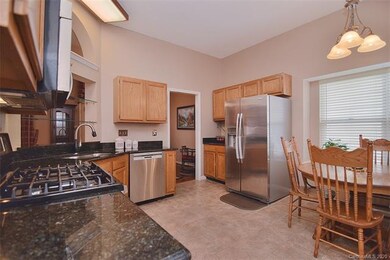 Nicely updated kitchen with a new gas range!
