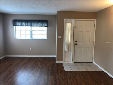 Living room and foyer.
