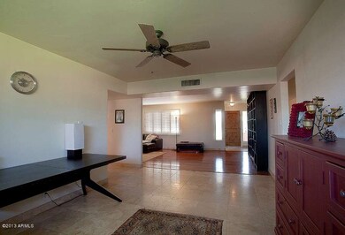 Formal Dining Room Opens to Living Room