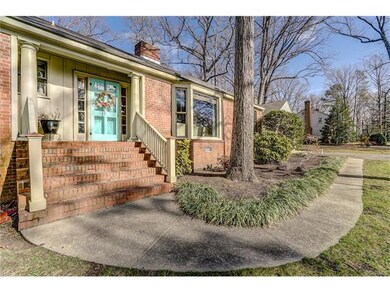 Walkway to front porch