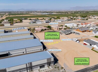 residential lots aerial north