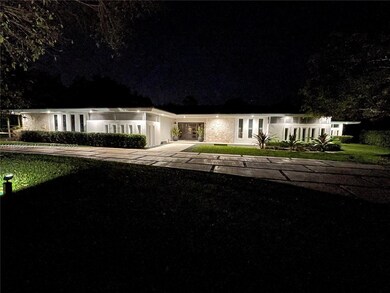 Exterior Front At night