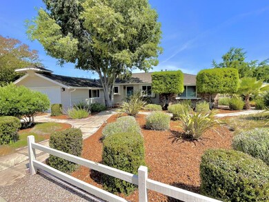 Manicured with beautiful pathways and front curb a