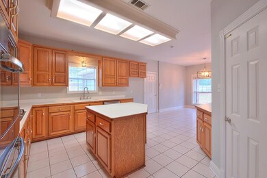 Kitchen, Garage Door on Left