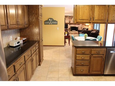 Lots of counter space....this back counter is idea