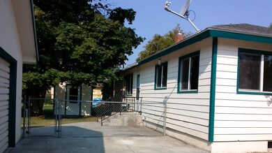 Rear of home with patio