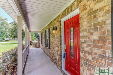 Huge covered front porch