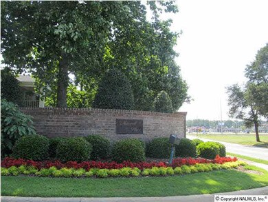 Landscaped Entrance