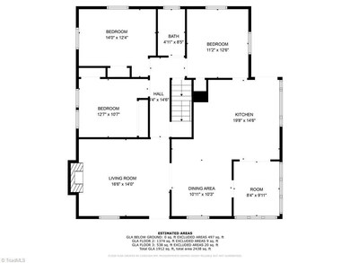 Main Level Floorplan.