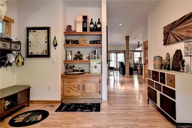 Great foyer with plenty of room. Hardwood througho