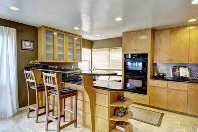 Remodeled kitchen with high end appliances, maple 
