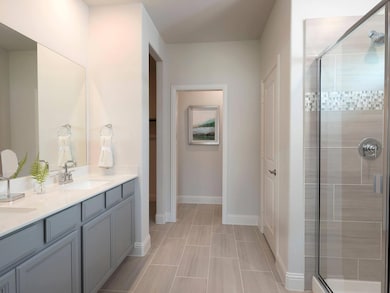 Photo is not of the actual home, but is an inspirational photo of builder’s model home and may depict options, furnishings, and/or decorator features that are not included