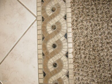 TILE, NEW CARPETING AND BORDER