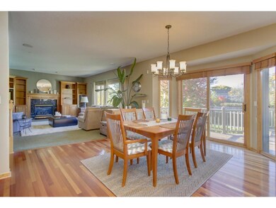 Open, great room floor plan with sight line from k