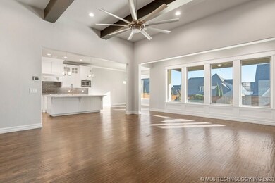 Lots of natural light fills the main living area