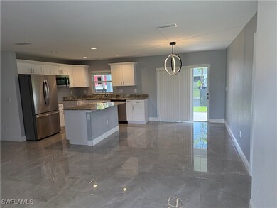 Kitchen with stainless steel appliances, healthy a