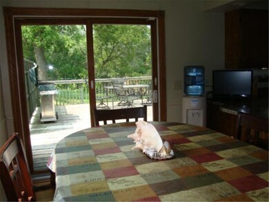 Dining Area leads to Deck