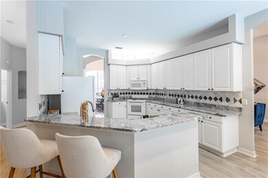 Huge open concept kitchen!