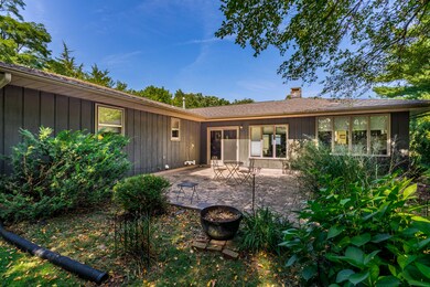 Rear Cement Patio