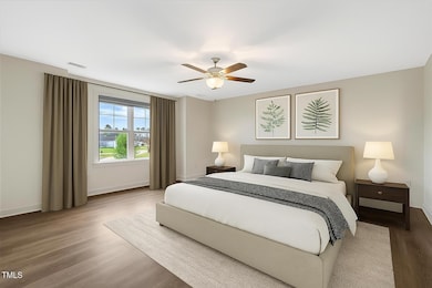 Virtual Staged Bedroom