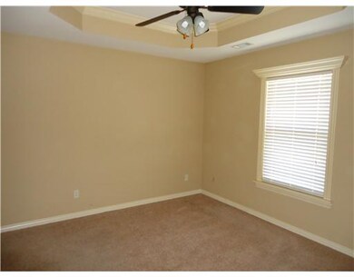 Master Bedroom. Trey celing, walk in closet and of