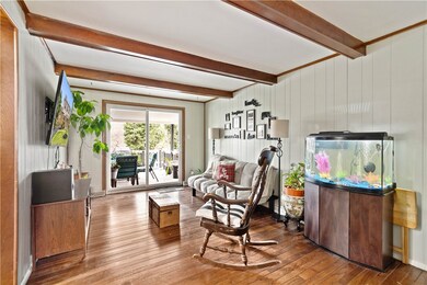 Family Room leads to the back deck.