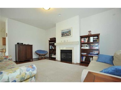 Living Room. Gas log fireplace adds warmth and arc