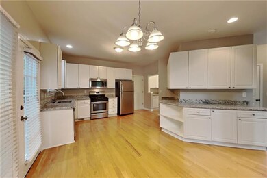 Kitchen featuring appliances with stainless steel 