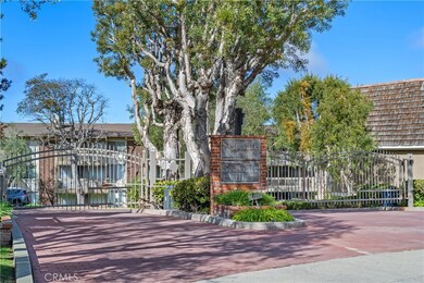 Gated community entrance from Ocean Crest Drive