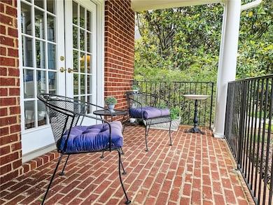 Welcoming front porch
