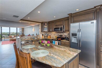 Open floor plan - kitchen looking onto dining and 