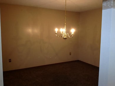Dining Room. New chandelier, fresh paint and new c