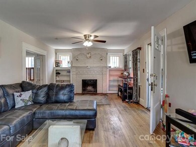 Living Room with Fireplace