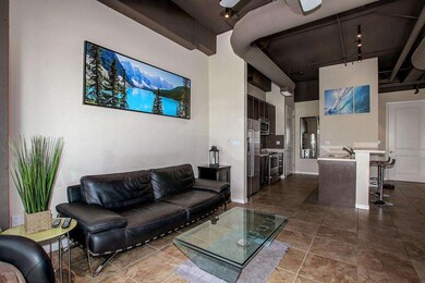 Living room to kitchen
