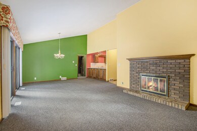 Living and Dining areas