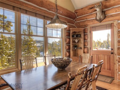 Fabulous views out of a wall of windows in this br