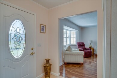 Foyer into living room