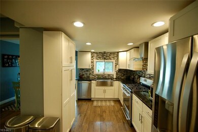 Here is the completely updated galley style kitchen, perfect for the family chef!