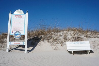 Beach Access at S Durham Ave