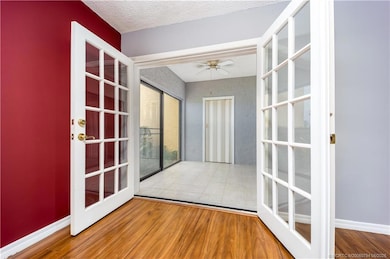Doors to patio