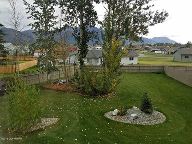 view of back yard from 2nd floor