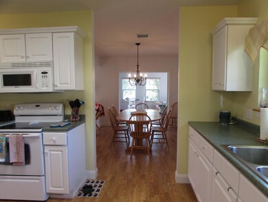 Kitchen to dining