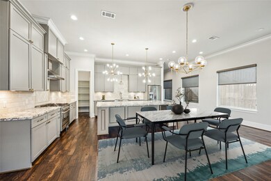 **Virtually Staged** The dining space is enhanced