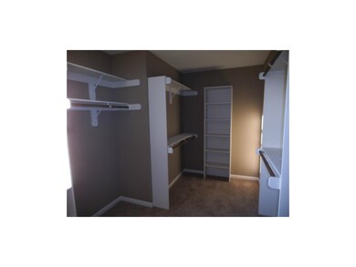 only half of the master closet....