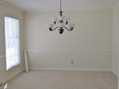 Dining Room with new light