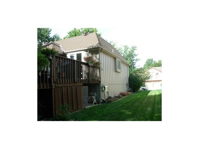 Deck with utility storage