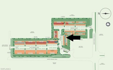 Site map: Lot 1102 - Southern facing lanai