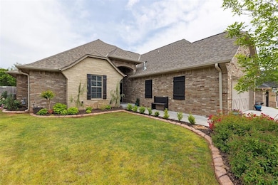French provincial home with roof with shingles, an
